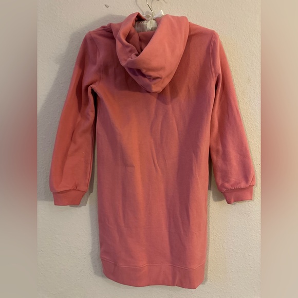 RALPH LAUREN HOODIE DRESS CORAL large 12/14 - Picture 6 of 6